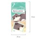 Ластик кросс-серия МИЛЫЕ КОТЫ, 50х24х10 мм, прямоугольный, картонный держатель, ассорти, ЭКО ПВХ, BRAUBERG, 273227