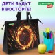 Папка для рисунков и чертежей с регулируемыми ручками BRAUBERG KIDS А3,1 отделение, карман внутри, 