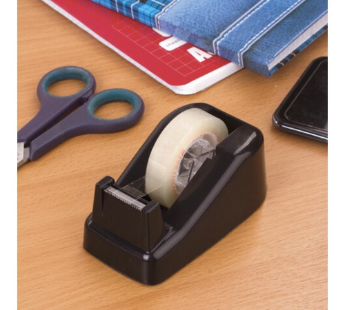 Диспенсер для клейкой ленты BRAUBERG настольный, утяжеленный, средний, 440014