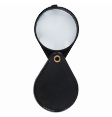 Лупа просмотровая BRAUBERG, складная, диаметр 50 мм, увеличение 6, 451798