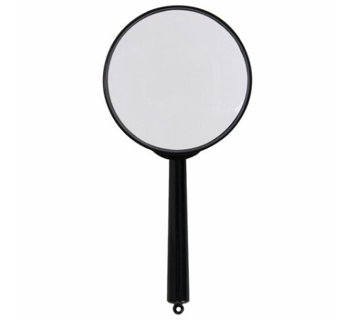 Лупа просмотровая BRAUBERG, диаметр 60 мм, увеличение 6, 451799