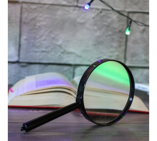 Лупа просмотровая BRAUBERG, диаметр 100 мм, увеличение 3, 451802