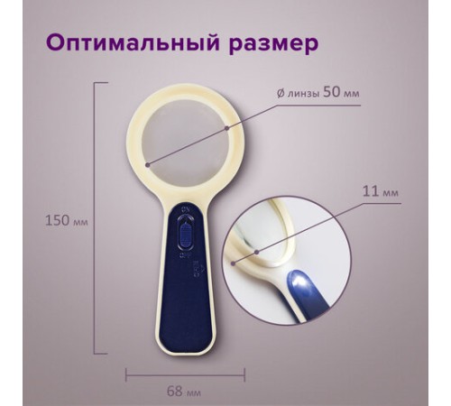 Лупа просмотровая STAFF 