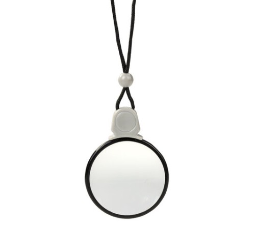 Лупа просмотровая нашейная STAFF, 4-х кратное увеличение, на шнурке, диаметр 50 мм, 455432