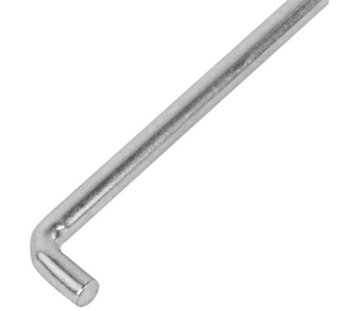 Игла-крючок для станка архивного переплета (ЛТС-2, ЛОТОС-2) КОМПЛЕКТ 5 шт., длина 110 мм, диаметр 3 мм, 531086