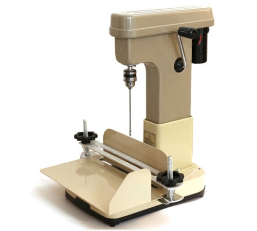 Станок для архивного переплета YUNGER M168 (Юнгер), 180 Вт, с лотком, сшивка до 100 мм (950 листов), 531497