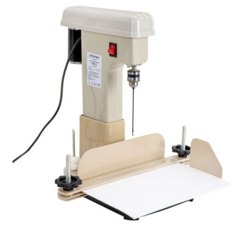 Станок для архивного переплета CROMEX (КРОМЕКС) M168-3, 180 Вт, с лотком, сшивка до 100 мм (950 листов), 532907