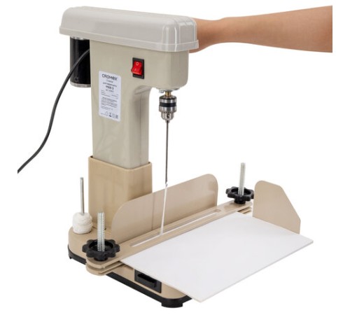 Станок для архивного переплета CROMEX (КРОМЕКС) M168-3, 180 Вт, с лотком, сшивка до 100 мм (950 листов), 532907
