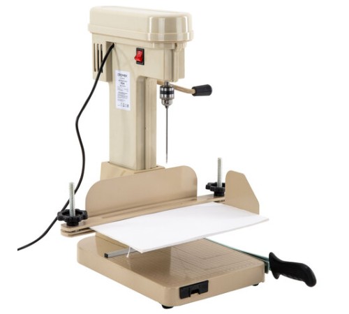 Станок для архивного переплета CROMEX (КРОМЕКС) M268, 250 Вт, с лотком, сшивка до 100 мм (950 листов), 532908