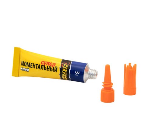 Клей моментальный СЕКУНДА, 3 г, отрывная мультикарта, 403-103