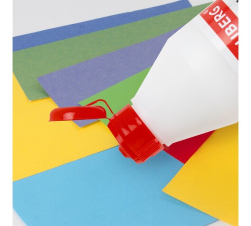 Клей ПВА BRAUBERG, 0,5 кг, универсальный (бумага, картон, дерево), 600982