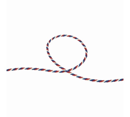 Нить хлопчатобумажная для прошивки документов, ТРИКОЛОР, диаметр 1,6 мм, длина 120 м, сменный блок, BRAUBERG, 601814