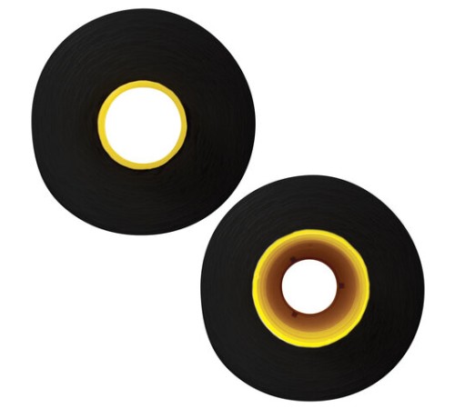 Нить лавсановая для прошивки документов, ЧЕРНАЯ, диаметр 1 мм, длина 1000 м, ЛШ 210ч, BRAUBERG, 603771