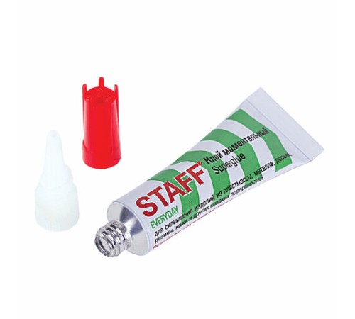 Клей моментальный (суперклей) STAFF 