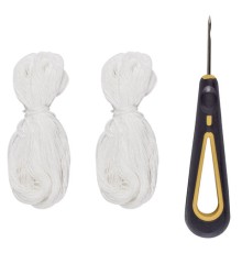 Набор для прошивки документов (шило с ушком, нить 60 м), в блистере, STAFF, 605383