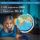 Глобус интерактивный + очки VR физический / политический Globen, 32 см, с подсветкой, INT13200288