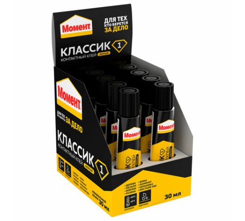 Клей универсальный МОМЕНТ-1, 30 мл, в шоу-боксе, 873854