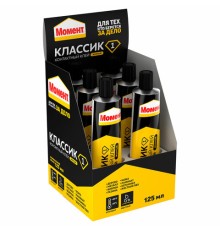 Клей универсальный МОМЕНТ-1, 125 мл, в шоу-боксе, 781737