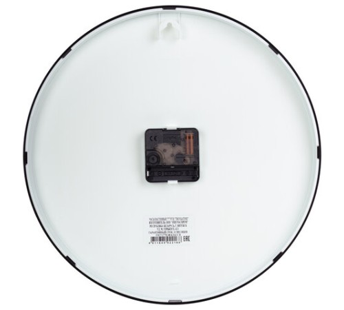 Часы настенные TROYKATIME (TROYKA) 77770732, круг, белые, черная рамка, 30,5х30,5х5 см Часы настенные TROYKATIME (TROYKA) 77770732, круг, белые, черная рамка, 30,5х30,5х5 см