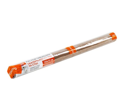 Коврик-подкладка, скатерть ПВХ прозрачная, гибкое/мягкое стекло, 120х75 см, 0,5 мм, DASWERK (ДАСВЕРК), 607876