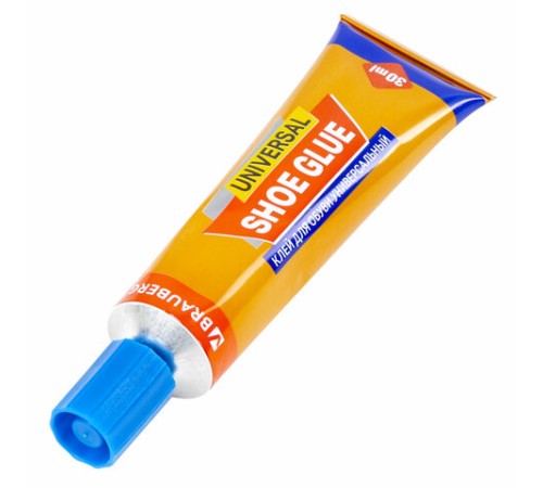 Клей универсальный обувной водостойкий BRAUBERG EXTRA, 30 мл, прочный, блистер, 608105