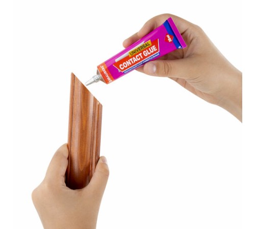 Клей контактный универсальный BRAUBERG EXTRA, 30 мл, прочный, блистер, 608106