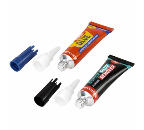 Клей моментальный Суперклей 5 шт. по 3 г + 