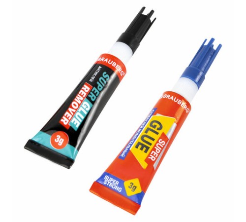 Клей моментальный Суперклей 5 шт. по 3 г + 