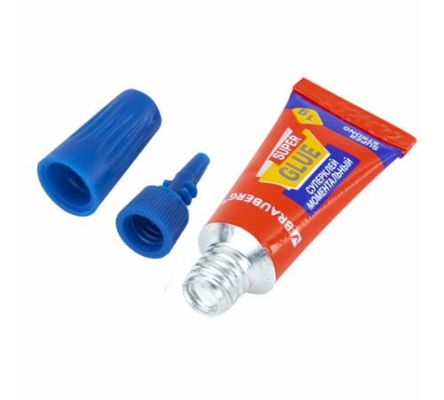 Клей моментальный суперклей экономичный BRAUBERG EXTRA, 1 г суперпрочный, КОМПЛЕКТ 6 ШТ., 608109