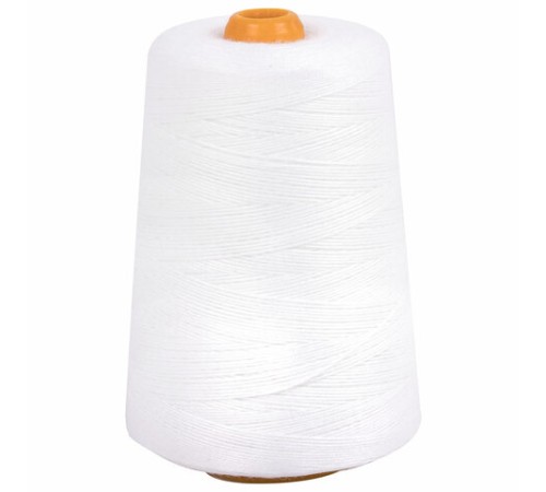 Нить лавсановая для прошивки, БЕЛАЯ диаметр 0,7 мм, 1000 м, ЛШ 170, BRAUBERG ORIGINAL, 608920