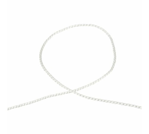 Нить лавсановая для прошивки, БЕЛАЯ диаметр 1 мм, 1000 м, ЛШ 210, BRAUBERG ORIGINAL, 608921