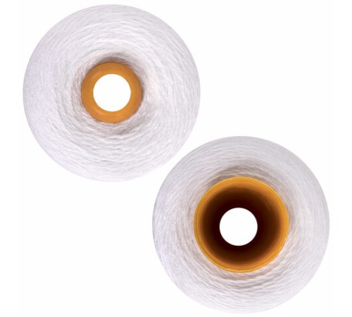 Нить лавсановая для прошивки, БЕЛАЯ диаметр 1 мм, 1000 м, ЛШ 210, BRAUBERG ORIGINAL, 608921