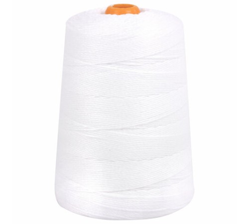 Нить лавсановая для прошивки, БЕЛАЯ диаметр 1,5 мм, 500 м, ЛШ 460, BRAUBERG ORIGINAL, 608922