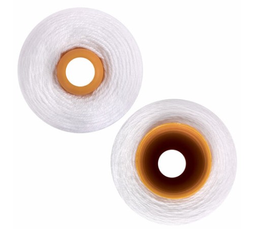 Нить лавсановая для прошивки, БЕЛАЯ диаметр 1,5 мм, 500 м, ЛШ 460, BRAUBERG ORIGINAL, 608922