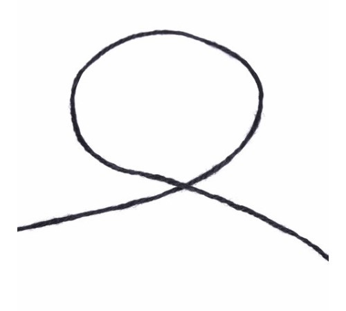 Нить лавсановая для прошивки, ЧЕРНАЯ, диаметр 1 мм, 1000 м, ЛШ 210, BRAUBERG ORIGINAL, 608924