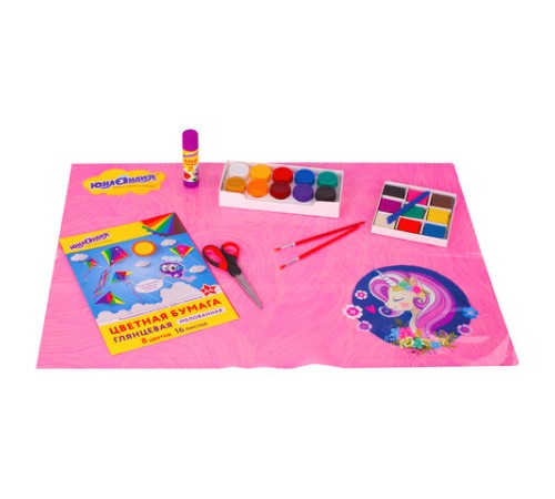 Настольное покрытие ЮНЛАНДИЯ для труда и творческих занятий, ПВХ, 