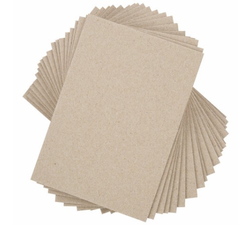 Картон переплетный, толщина 1,5 мм, А5 (148х210 мм), КОМПЛЕКТ 20 шт., BRAUBERG ART, 665558