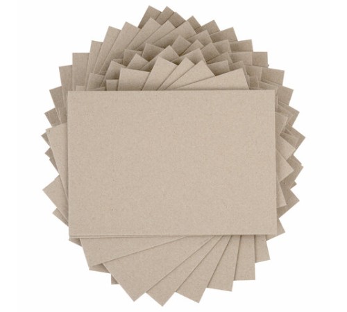 Картон переплетный, толщина 1,5 мм, А5 (148х210 мм), КОМПЛЕКТ 40 шт., BRAUBERG ART, 665559