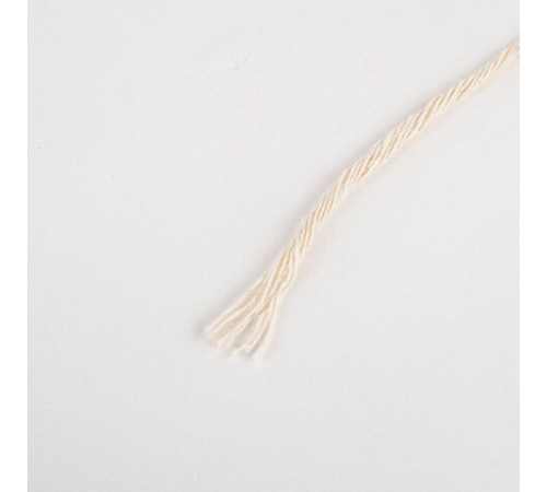 Шпагат хлопковый для прошивки документов, вязания, макраме, длина 500 м, диаметр 1,5 мм, BRAUBERG, 700362