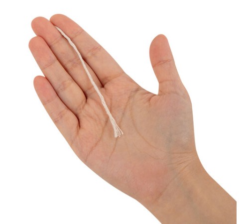 Шпагат хлопковый для прошивки документов, вязания, макраме, длина 500 м, диаметр 1,5 мм, BRAUBERG, 700362