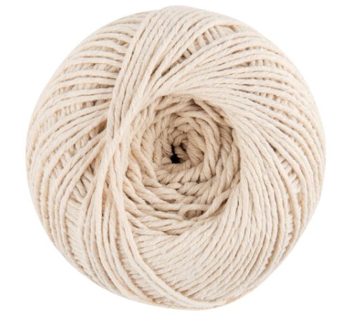 Шпагат хлопковый для прошивки документов, вязания, макраме, длина 200 м, диаметр 2 мм, BRAUBERG, 700363
