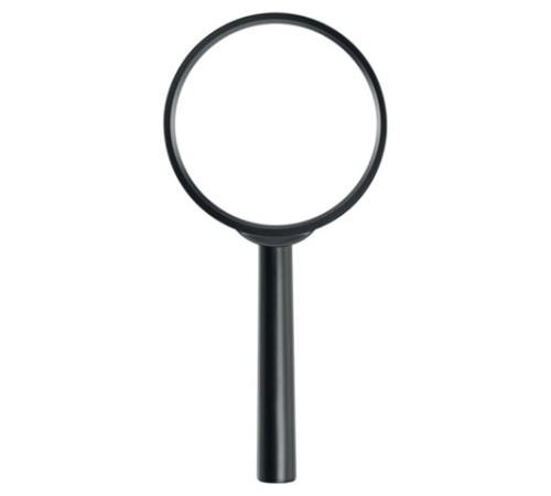 Лупа просмотровая deVENTE диаметр 40 мм, увеличение 10, пластиковая оправа, в картонной коробке, 00091038