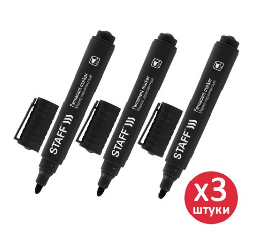 Маркер перманентный STAFF 
