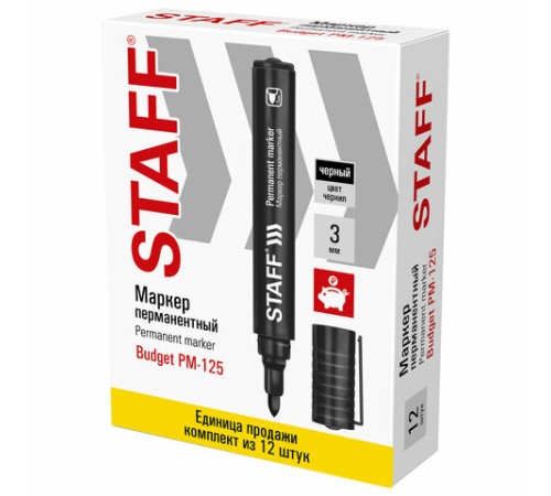 Маркер перманентный STAFF 