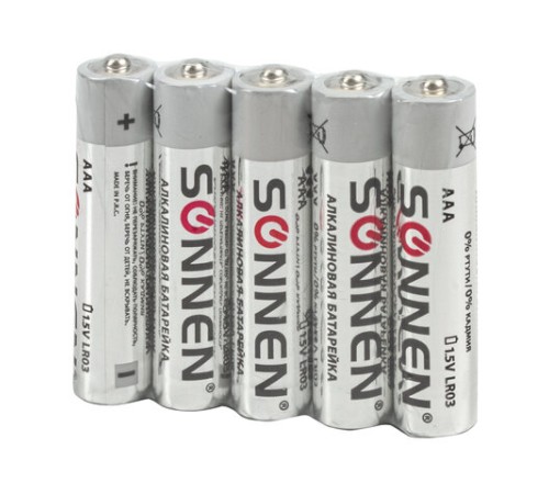 Батарейки КОМПЛЕКТ 30 (20+10) шт., SONNEN Alkaline, AA+ААА (LR6+LR03), в коробке, 455097 Батарейки КОМПЛЕКТ 30 (20+10) шт., SONNEN Alkaline, AA+ААА (LR6+LR03), в коробке, 455097