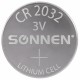Батарейки литиевые SONNEN Lithium CR2032 "таблетки, дисковые, кнопочные" КОМПЛЕКТ 5 шт., блистер, 455504