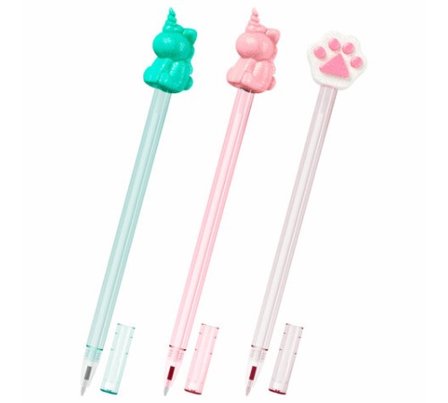 Ручка с топпером с блёстками шариковая масляная FUNSTER (ФАНСТЕР) 