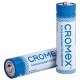Батарейки алкалиновые "пальчиковые" КОМПЛЕКТ 20 шт., CROMEX (КРОМЕКС) Alkaline, АА (LR6, 15А), в коробке, 455593