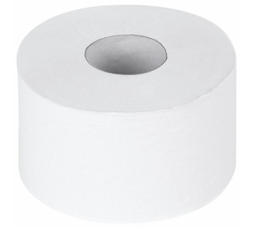 Бумага туалетная 200 м, LAIMA (T2), UNIVERSAL WHITE, 1-слойная, цвет белый, КОМПЛЕКТ 12 рулонов, 111335