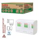 Полотенца бумажные 200 шт., LAIMA (H2) ADVANCED WHITE, 2-слойные, белые, КОМПЛЕКТ 20 пачек, 24х21,5, Z-сложение, 111338